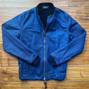 ZARA Man Size S Denim and Knit Jacket